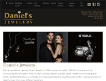 Tablet Screenshot of daniels-jewelers.net